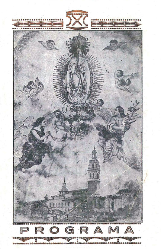 Fiestas de la Purísima 1939 Ontinyent / Onteniente